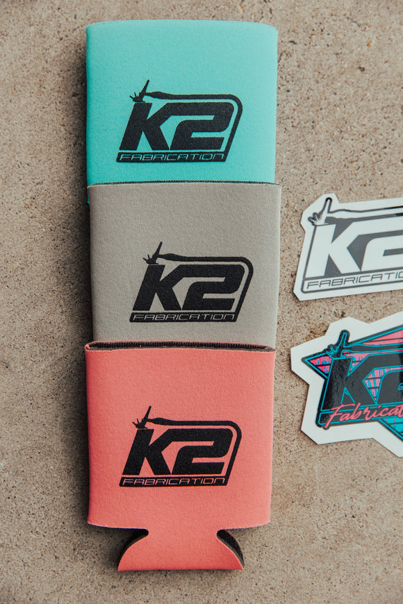 K2 Fab Logo Can Cooler