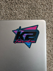 K2 Fab Retro Neon Sticker