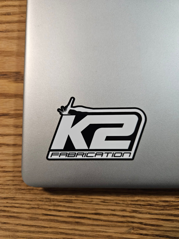 K2 Fab Logo Sticker