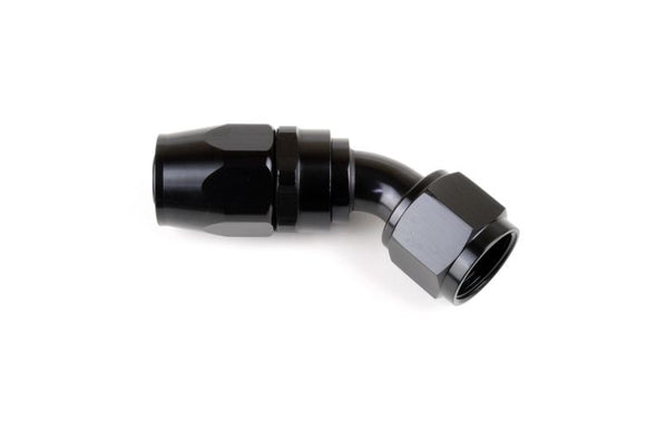 RaceFlux: 30-DEGREE Double Swivel Seal AN Hose End Fitting