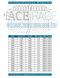 2.000" ID x 6" Long Flex Coupling (Interlock Liner) 304 Stainless