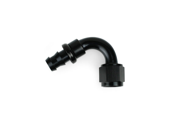 RaceFlux: 120-DEGREE Push-Lock Hose End Fitting